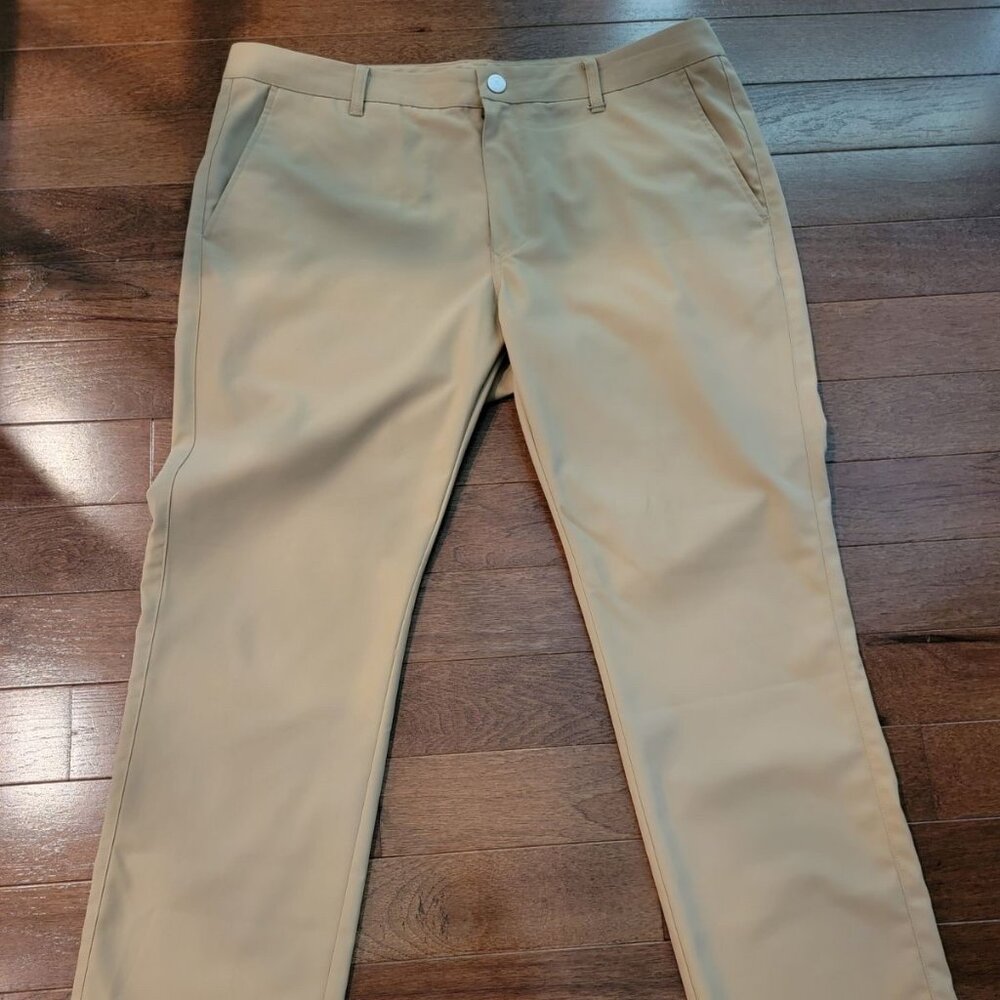 Bonobos men's tan stretch, 38x32 slim